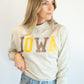 Iowa Texas Embroidery Mockneck