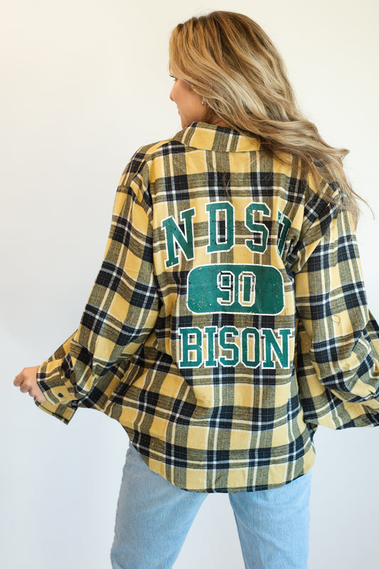 NDSU Vintage 81 Oversized Plaid