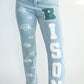 NDSU Printed Denim Jeans