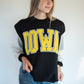 Iowa Varsity Puff Print Crew