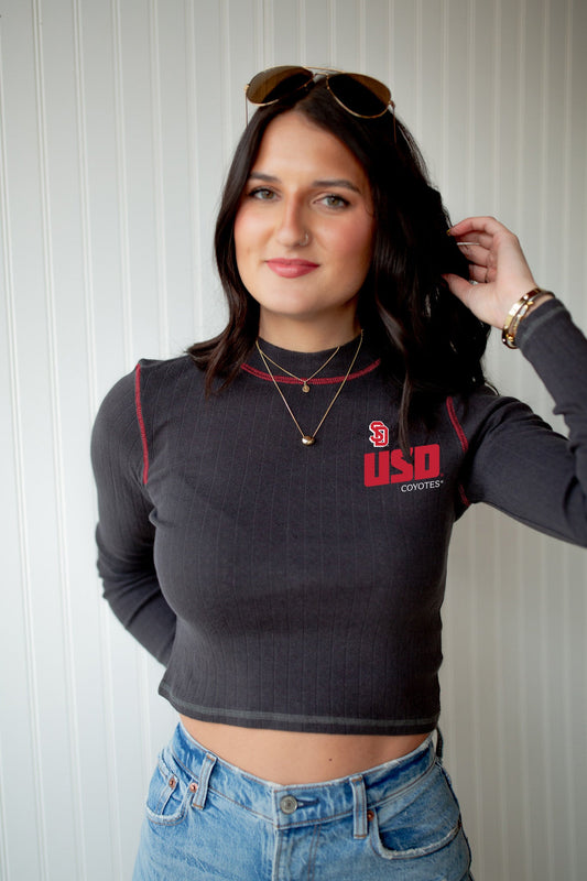 USD Austin Long Sleeve Tourist Tee