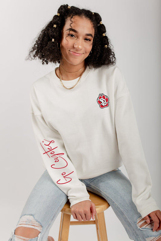 USD Brees Sleeve Women's Fleece Crew