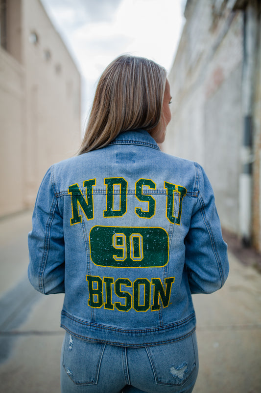 NDSU Vintage 90 Denim Jacket